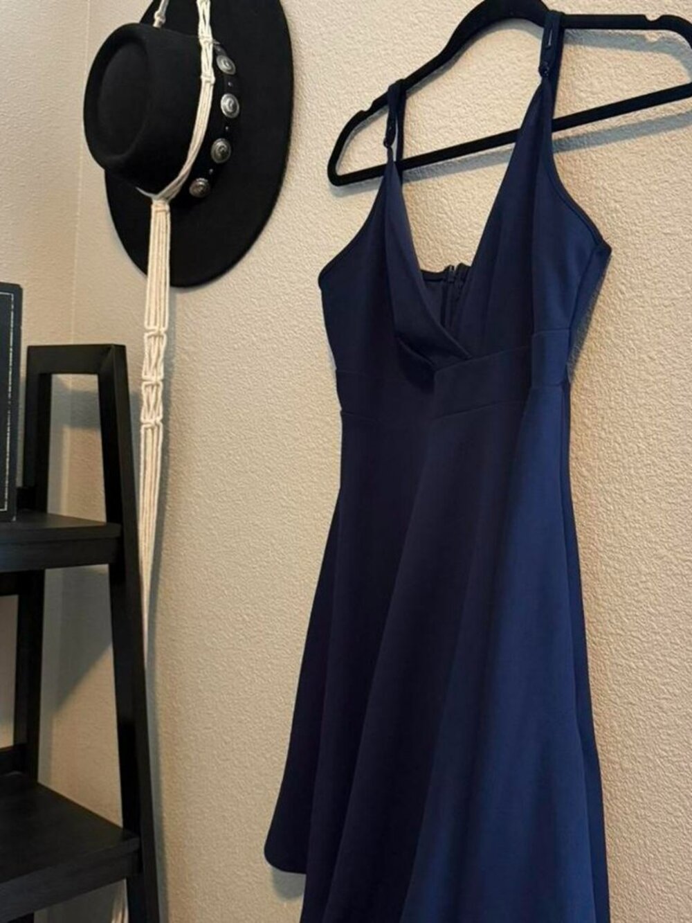 Shein Navy blue mini dress
